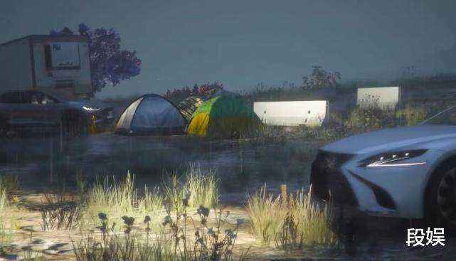 侠盗猎车手|《GTA5》强悍的拟真系统,下雨天开着雷克萨斯在野外过夜!