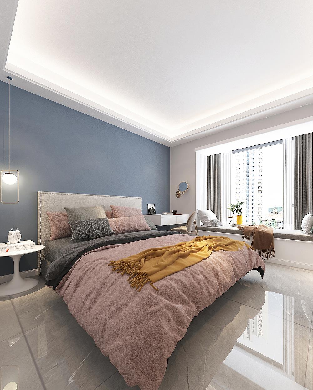 新帝雅|越来越多的人喜欢现代风装修，看了她家之后，我也爱上了，很舒适