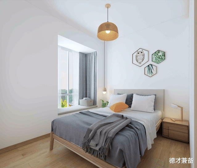 德才兼备|55㎡日式小清新，舍去吊顶造型，全屋简单精致，真是一股清流