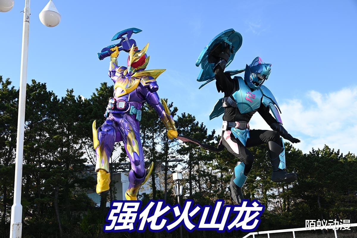 火山|假面骑士Revice第17话先行,“火山龙”登场,小樱妹妹被干部盯上