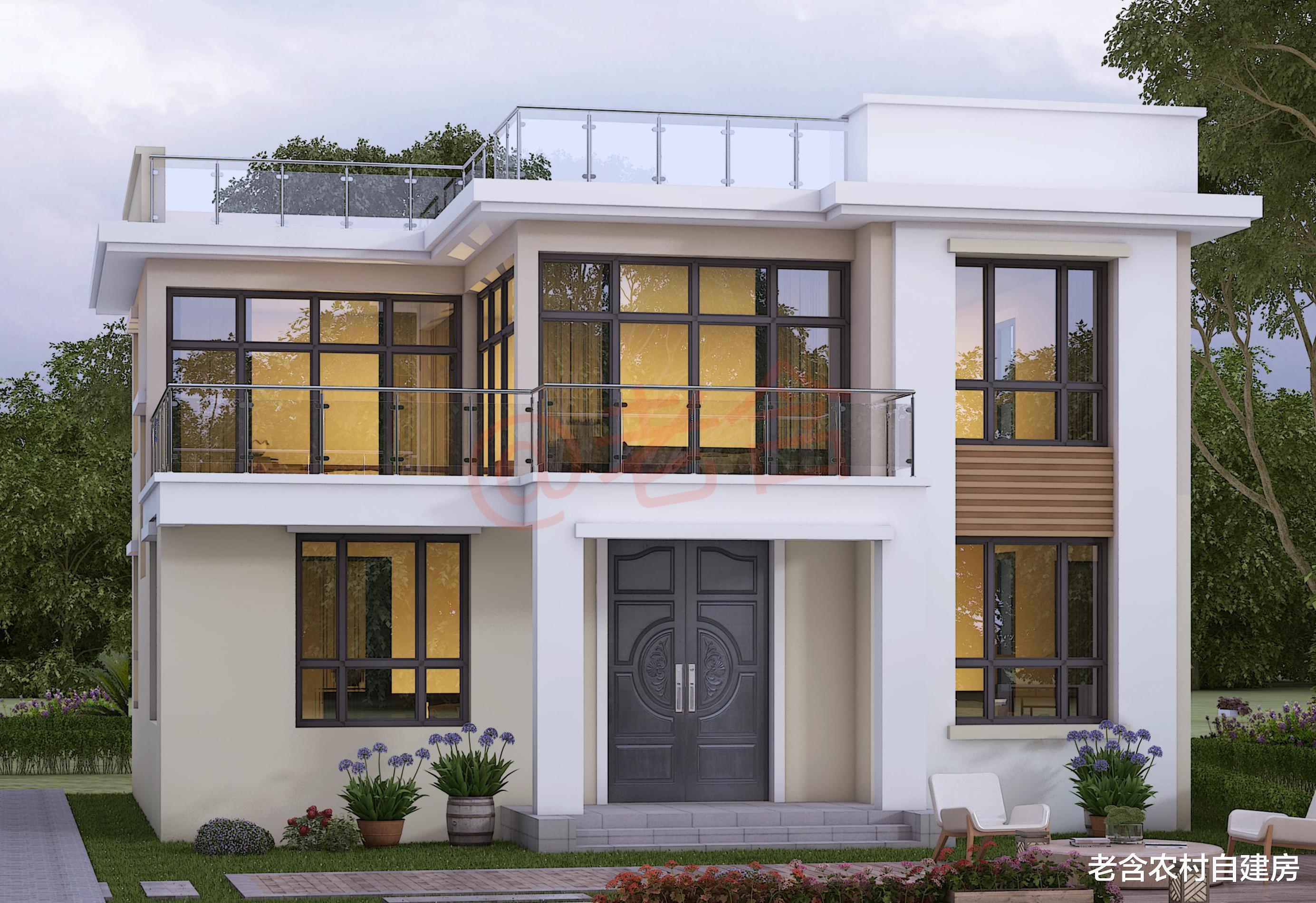 |5款风格迥异的农村自建房设计图,长辈们喜欢第二套,你们呢?