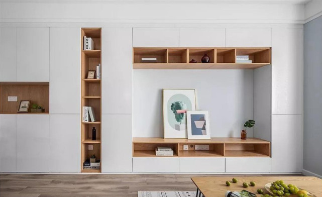 86平日式风二居室不统一的色彩增加代入感与仪式感