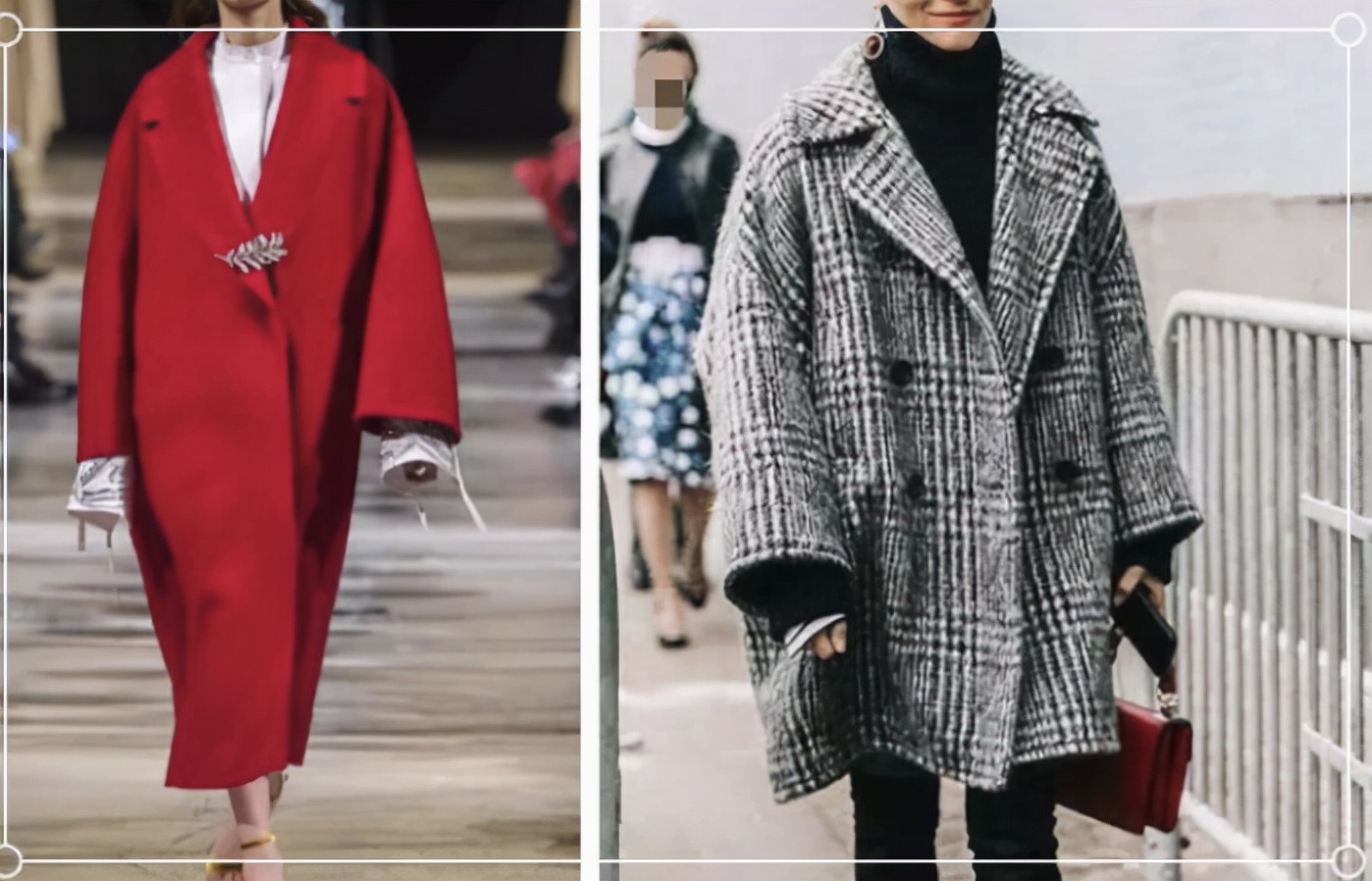 时尚风行派 冬季保暖时尚单品清单来啦!这几款外套时尚又好穿,不怕臃肿显胖