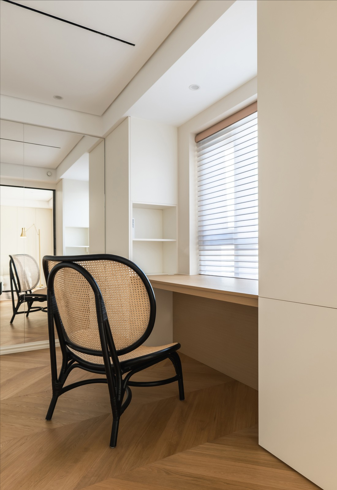 温柔奶茶风三居室,各个空间独立且贯通,氛围柔和恬淡超治愈!