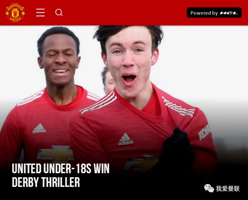 曼联|战曼城上演大四喜！?亲吻队徽庆祝帅炸了，这个红魔小伙子真的好棒