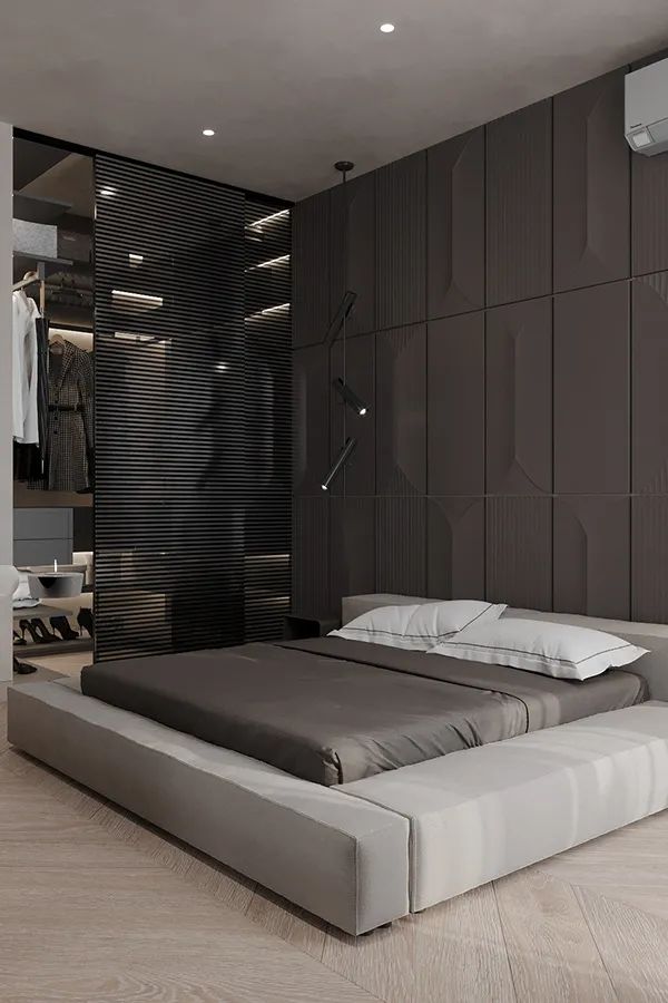 室内空间设计师：极简中性色，给人一种安静舒适的感觉！