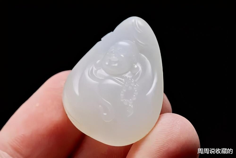 和田玉籽料|没有皮子，毛孔的和田玉籽料该怎么去看