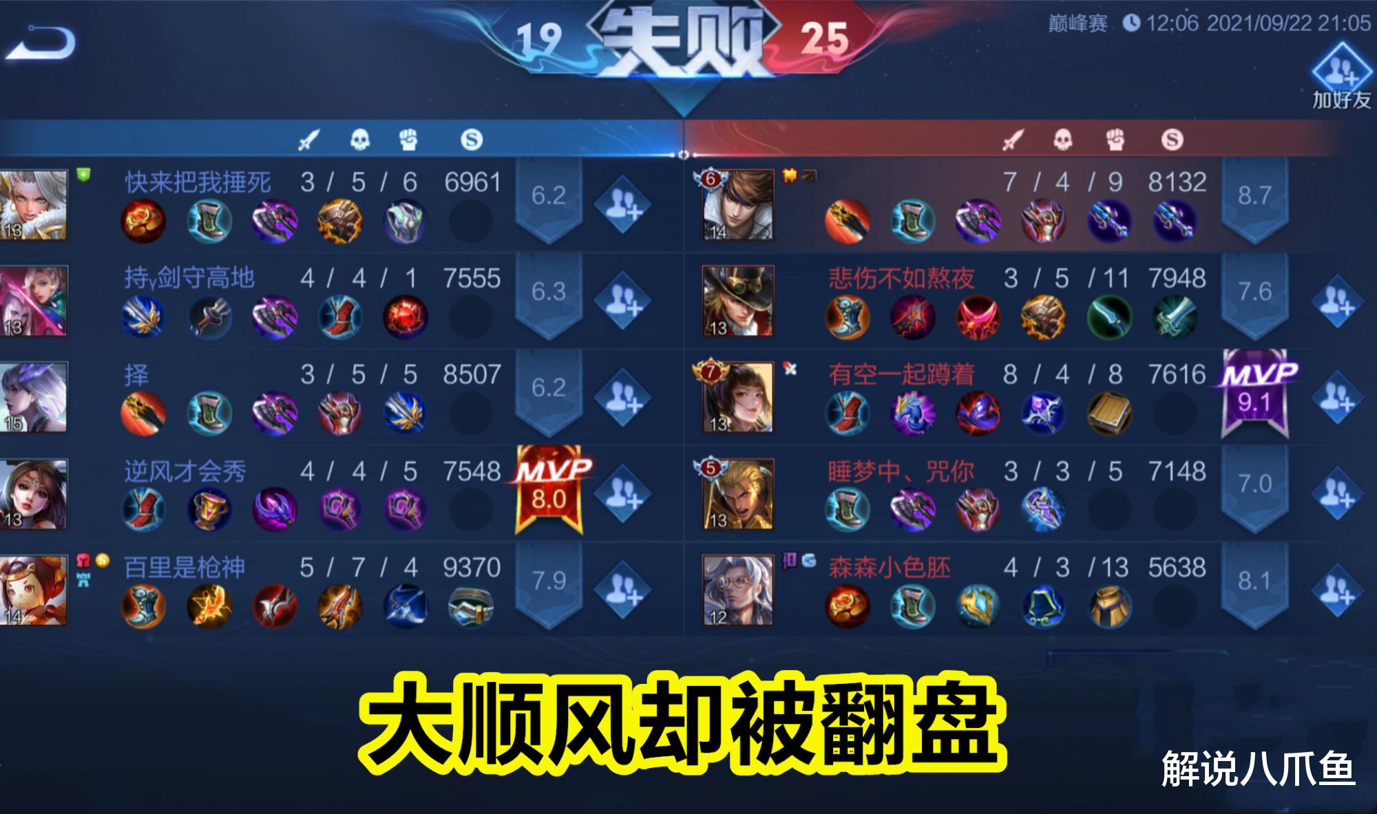 王者荣耀|王者荣耀：顺风却被牵着鼻子走直到输，原因很简单，破解也很容易