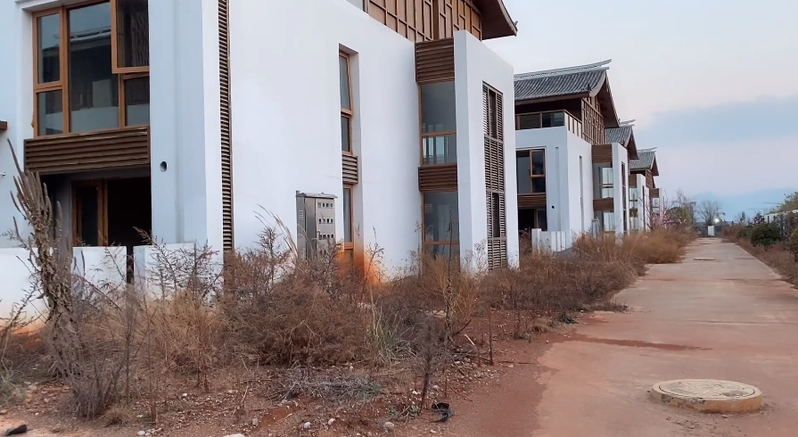 顶楼|实拍李亚鹏投资的烂尾楼，杂草比人还高，一片荒凉