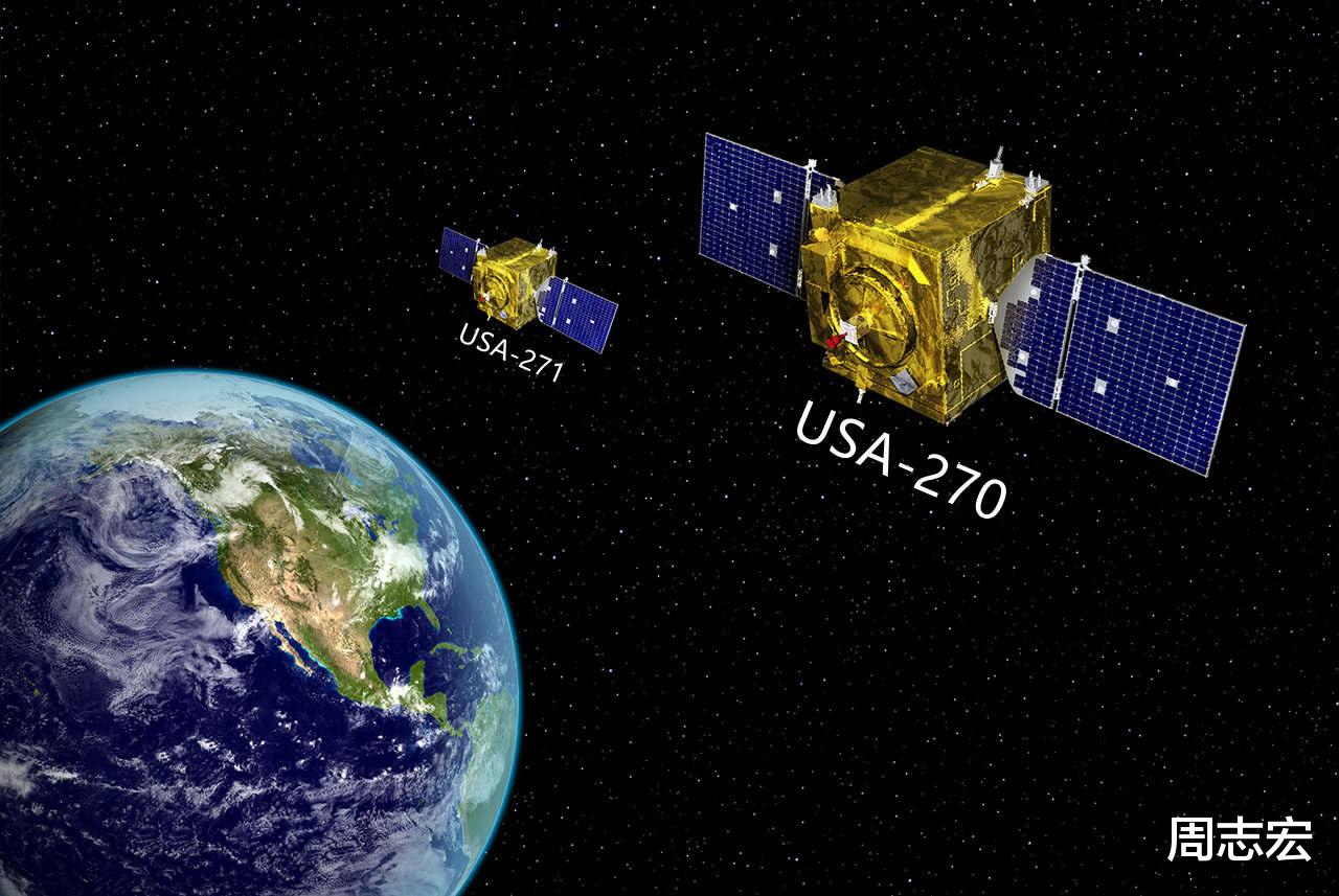 中美卫星最近仅30公里!实践二十号被迫闪躲,USA271想干什么?