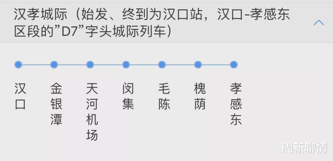 周新聊情 武汉打完货回孝感吃饭，这些城际铁路便捷到飞起！