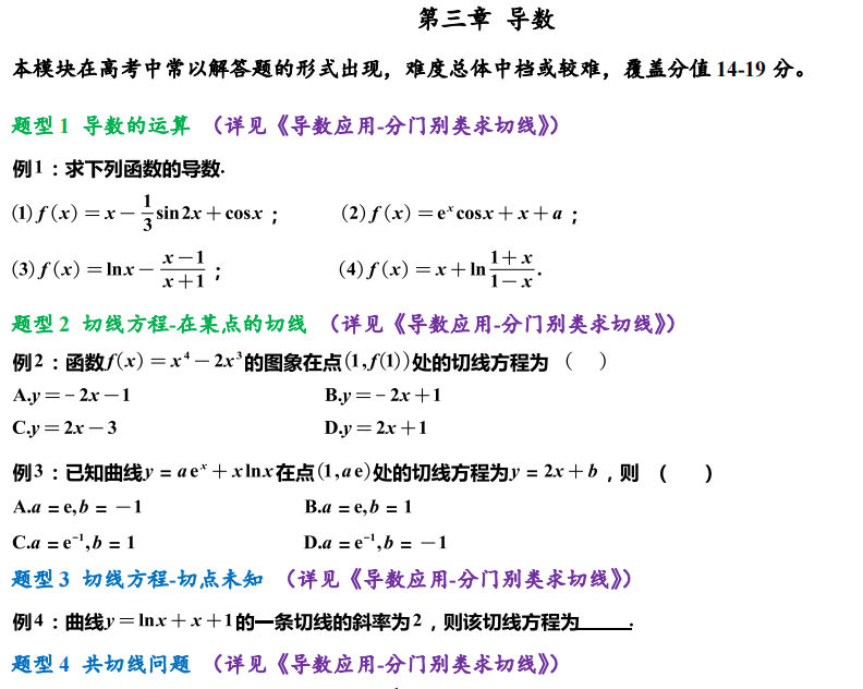 河海大学|数学干货|这些题型涵盖了高考90%的分值，你一定要会做！