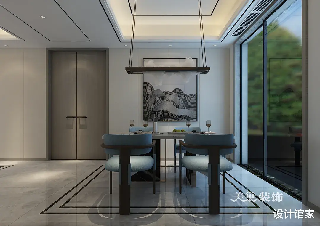 360㎡素雅新中式，一半生活一半艺术，完美演绎东方独有的风韵！