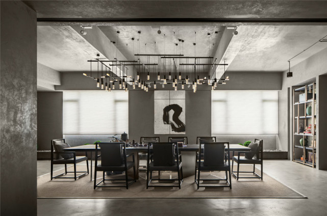 120平高级灰三居室,看似简单却不乏高级