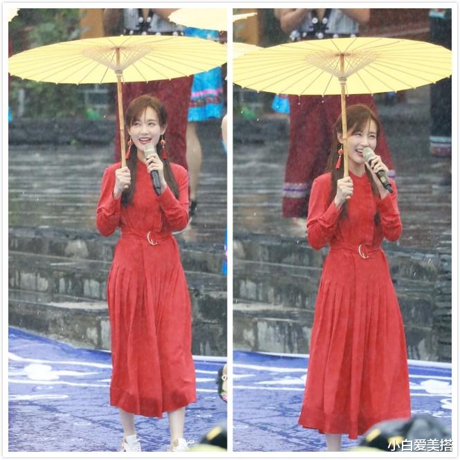 小白爱美搭|《射雕英雄传》杨蓉的扮演者李一桐,原来是90后,怪不得看着年轻