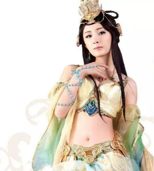 赵丽颖|9位女星网游古装造型，赵丽颖杨幂刘亦菲郑爽林志玲娜扎，谁最美