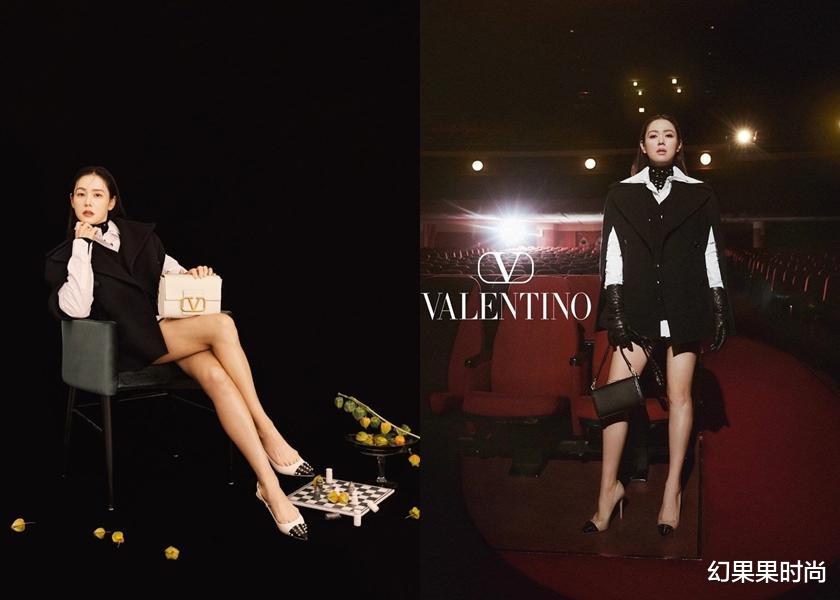 杨幂|孙艺珍最新大片撞衫杨幂、唐嫣！满屏逆天长腿「她」最美