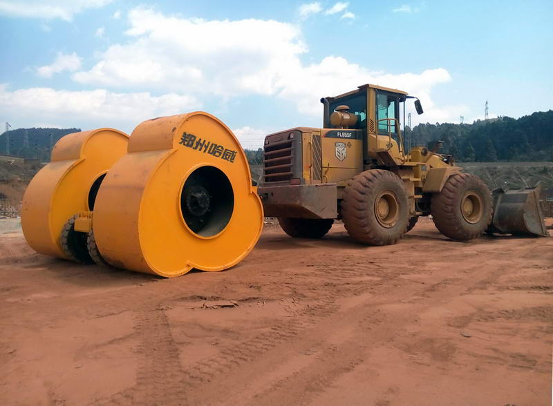 乘风破浪哈威液压夯 梅花冲击碾的冲击能量,冲击碾压设备在冲击压实中的问题