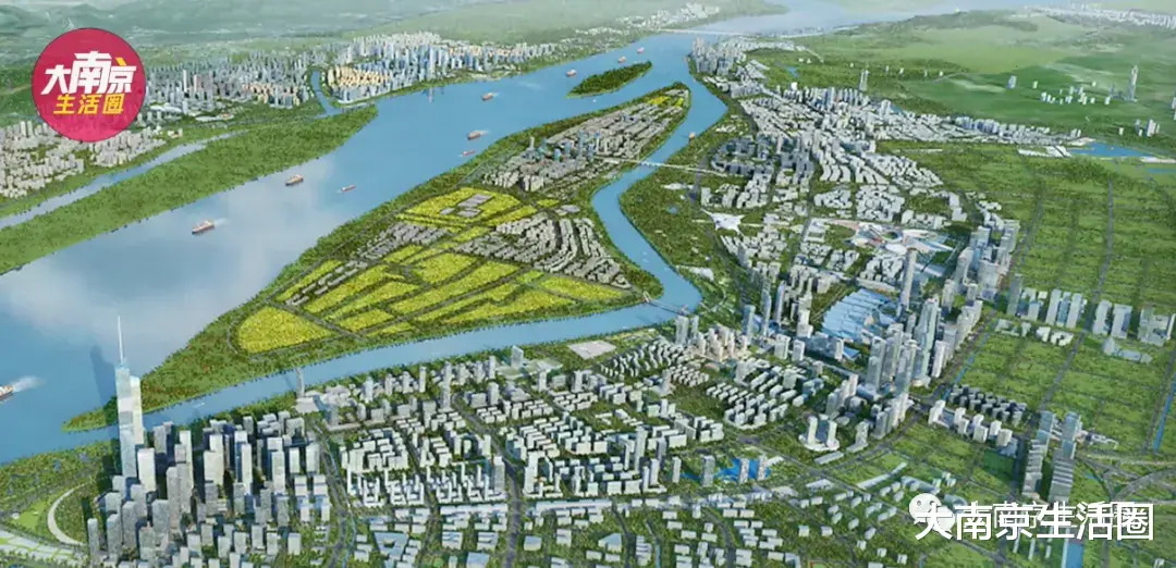 建业集团|南京两大滨江新城谁更有未来？