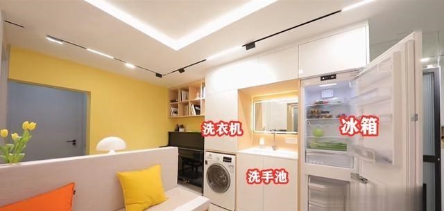 38万改造北京跨国夫妻的48㎡,设计出3室4厅格局,能住三代6口人