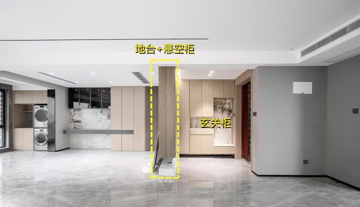 |想要书架还不简单，玄关柜空出一列用来放书，进门就很有格调！