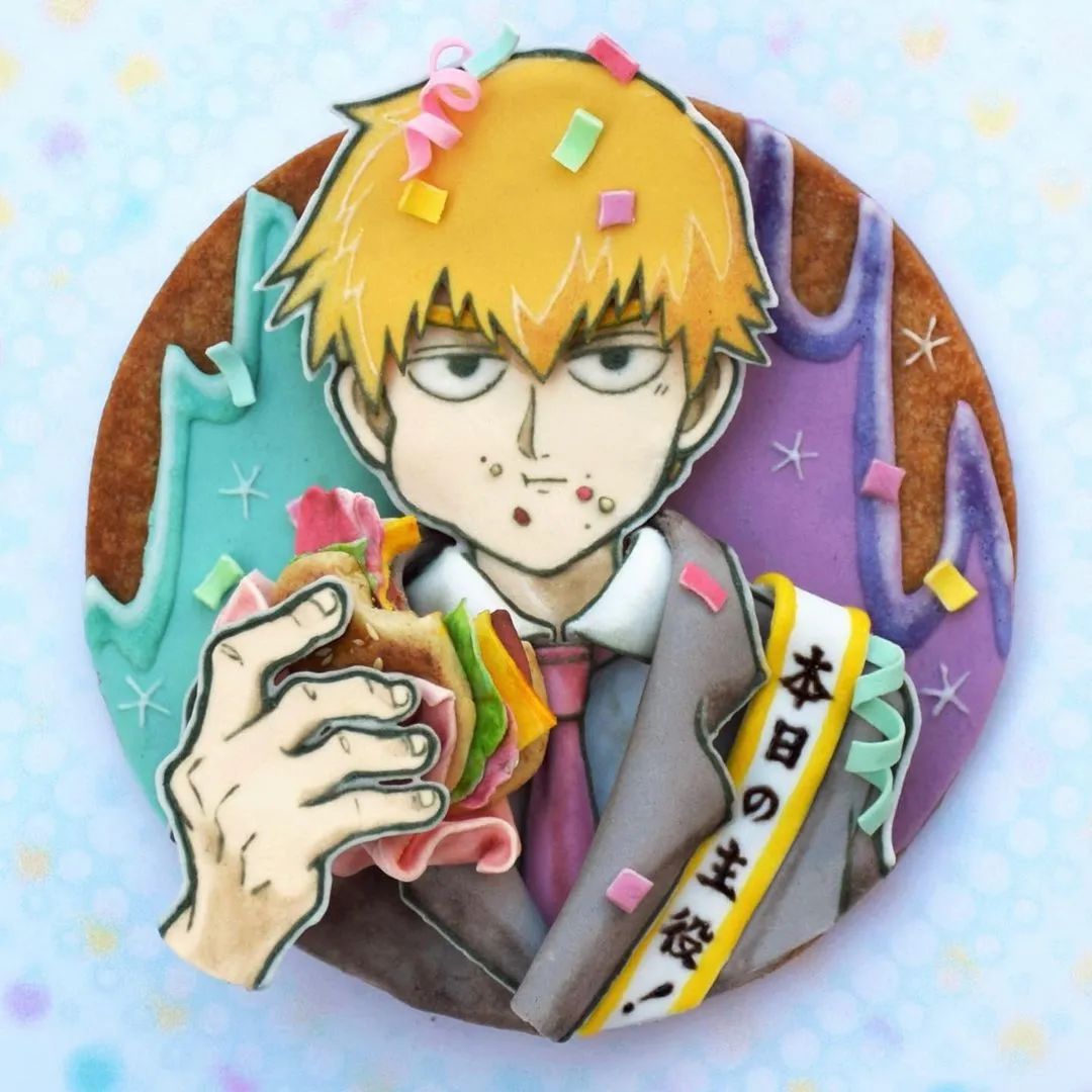 小姐姐|日本小姐姐做出3D动漫蛋糕,比手办还精致!根本舍不得下口