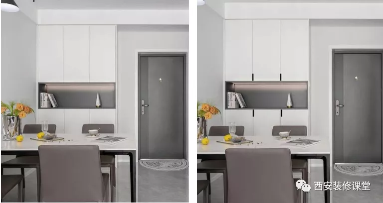 鞋柜无把手，咋开门？