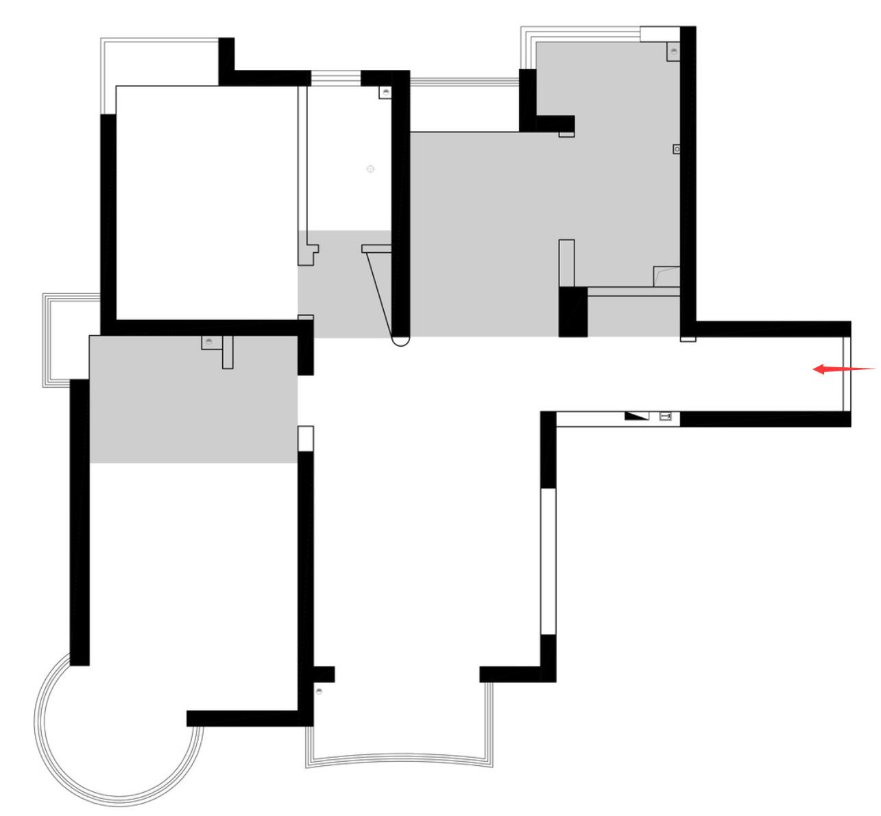 参观她130㎡新家,布局打破常规,果然是怎么舒适就怎么设计