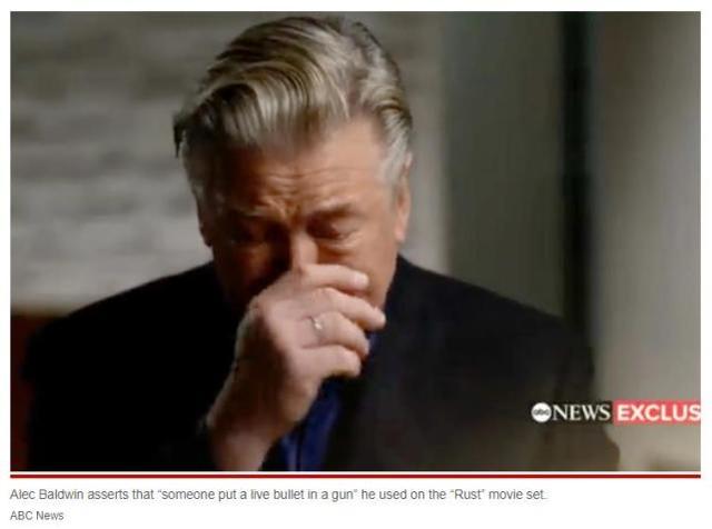 迪丽热巴|片场射杀摄影师，好莱坞演员鲍德温痛哭，坚称“没有扣动扳机”