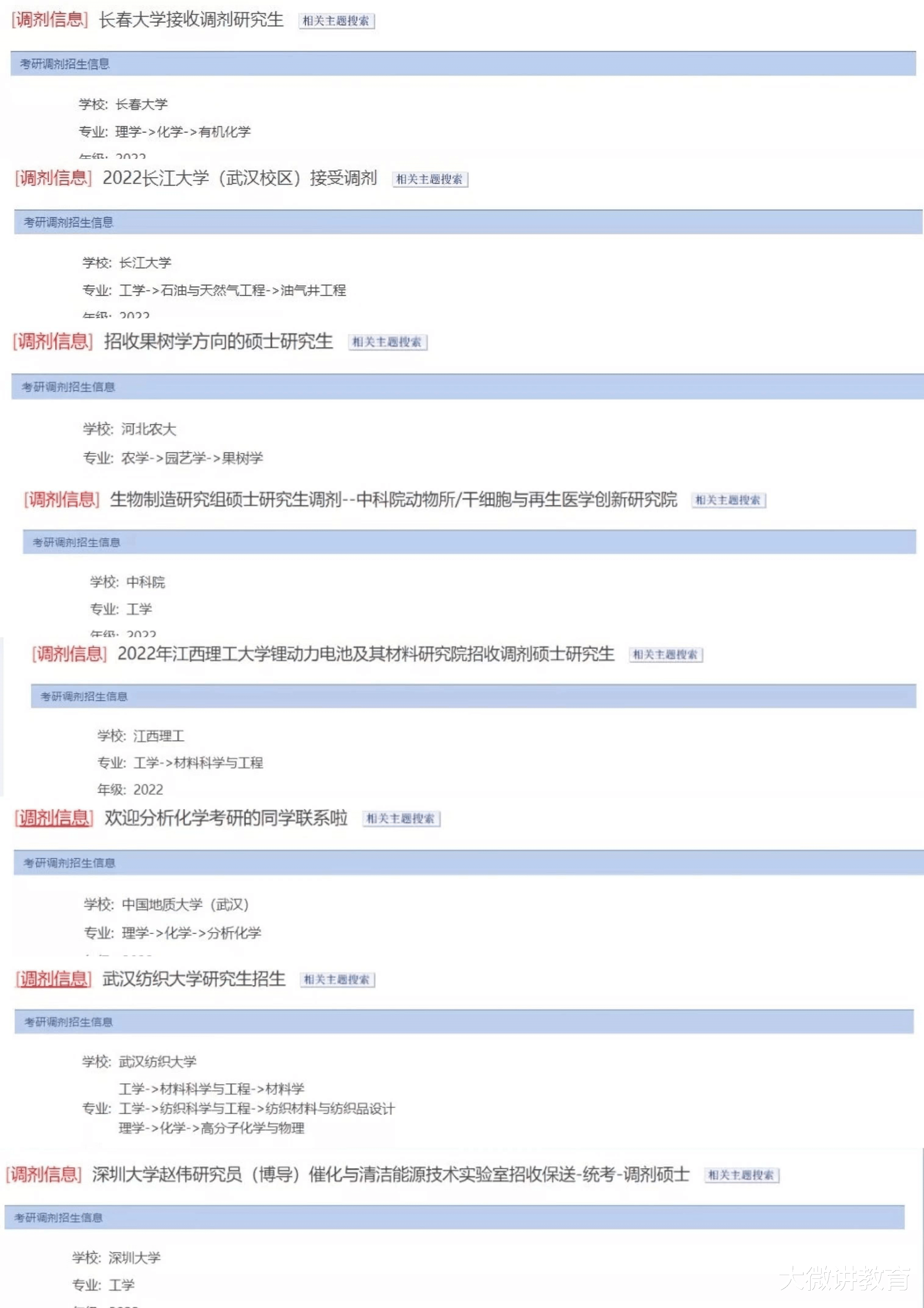 考研|考研“出分时间”公布，相比往年有变化，多所高校发布调剂信息