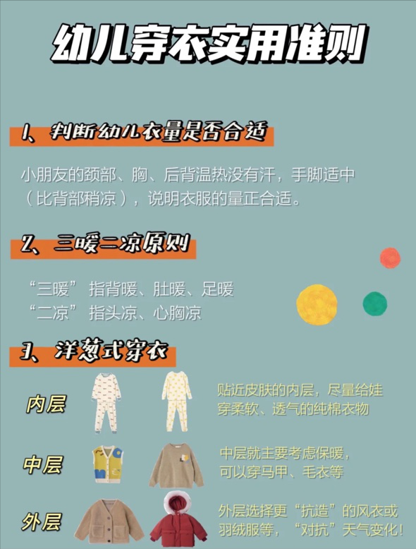 呱妈养娃|秋冬宝宝万能穿衣公式!建议收藏