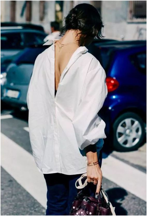 陈列共和|白衬衫这样穿可太时髦了，又美又高级！