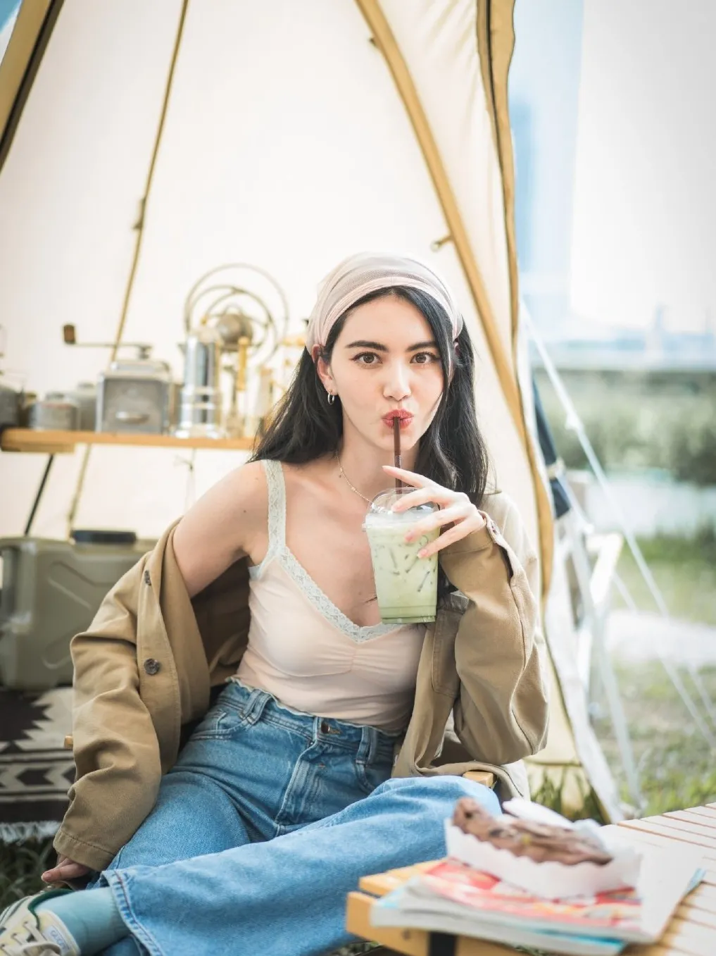 gila的时髦日志|泰星Mai,最美的旅行穿搭模板,也是她泰最IN带货女王