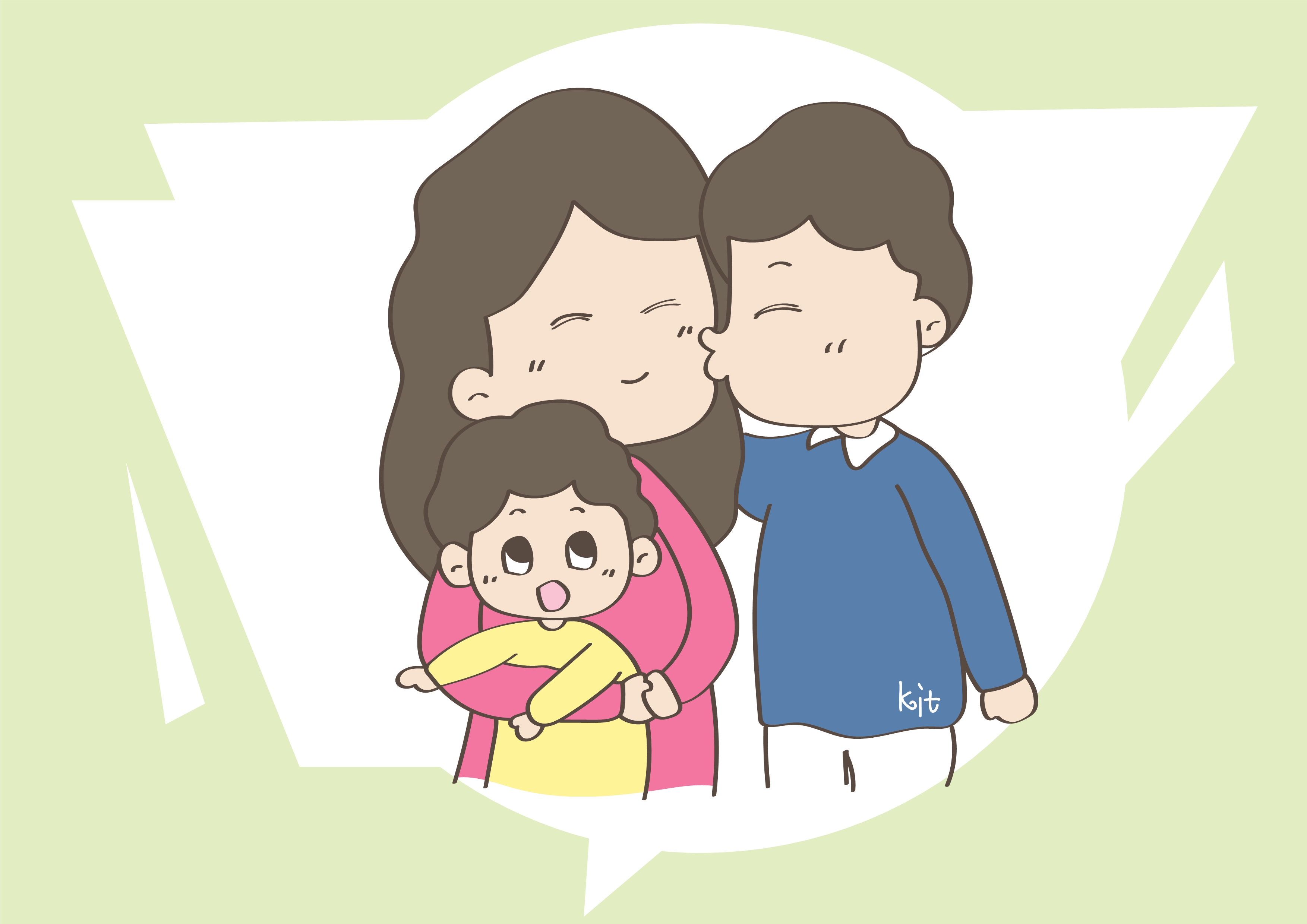 月叔育儿说|只有高情商的家庭,才能培养出高情商的孩子,家长们参考下