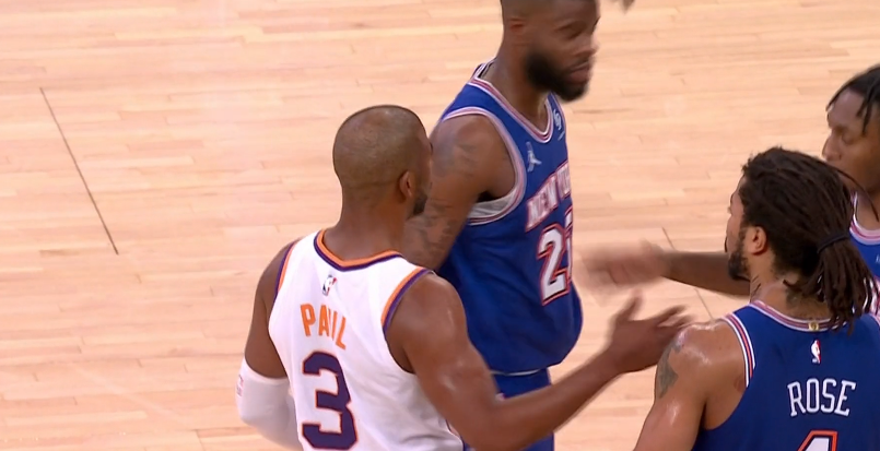 尼克斯隊|全拉開！保羅單挑打爆蘭德爾，最后83秒7分殺死比賽+終結尼克斯9連勝