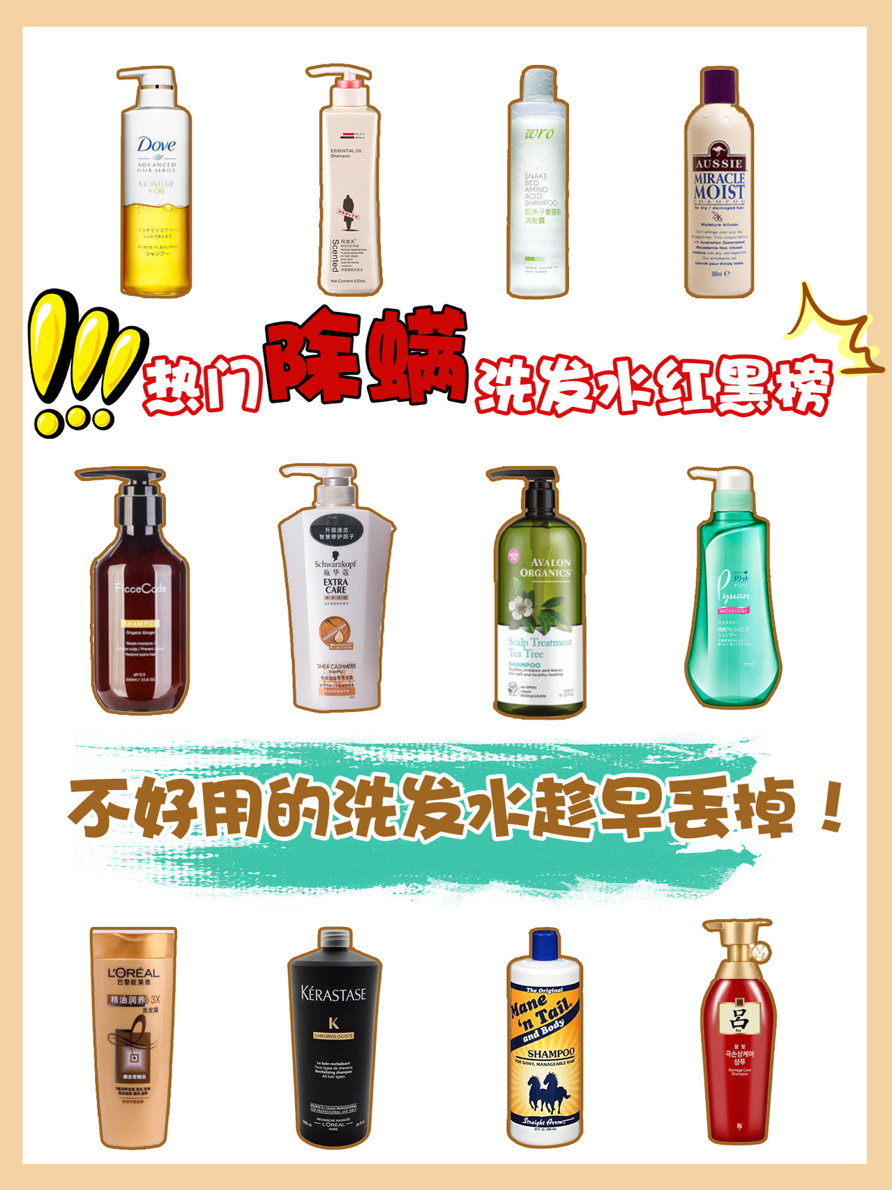 夏小可育儿|热门洗发水红黑榜！不怕秃就一直用，孕妈：小心含伤胎致畸成分！