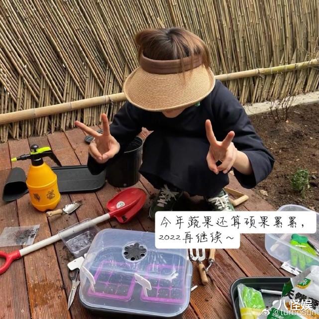 张艺上|孙俪发文告别2021，透露不会生三胎，等等小花近照曝光长腿抢镜