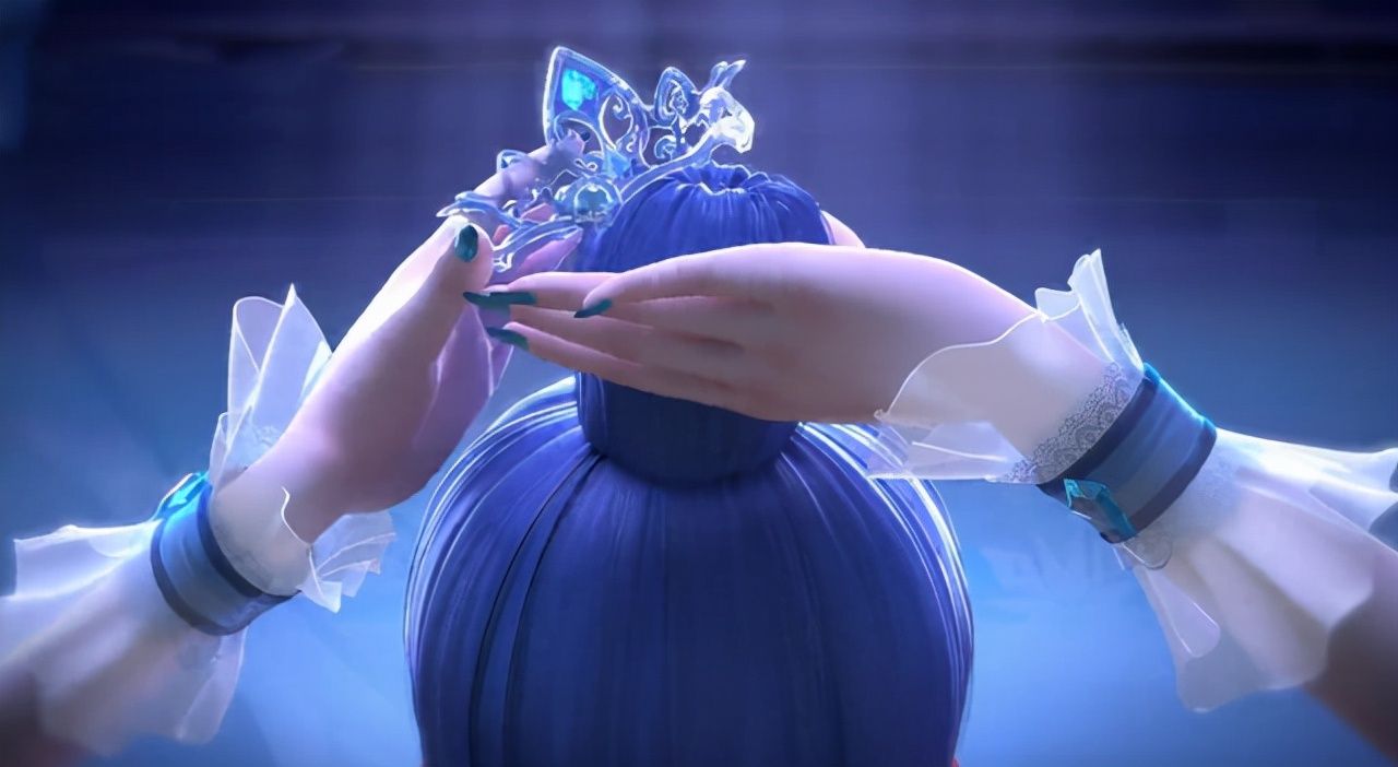 冰公主|叶罗丽：冰公主的一个细节被放大，直接把冰清玉洁的气质拉满