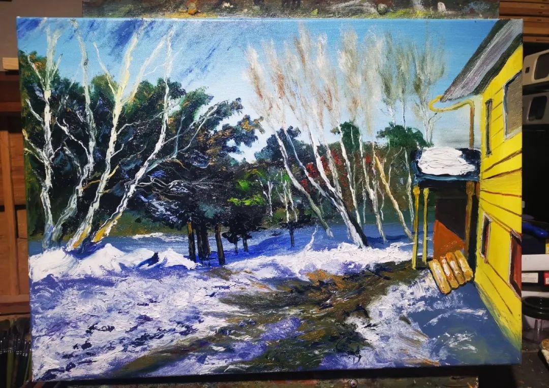 树艺蛙APP|普通人的艺术梦，收废品18年，蜗居创作1000幅画作。