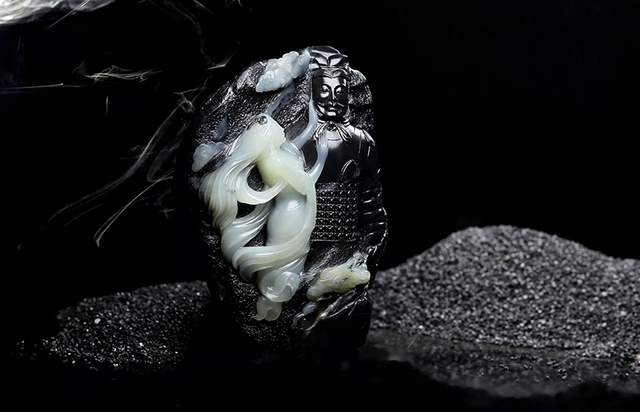 玉雕|等待千年的爱恋，是那最深情的守候—青年青花玉雕师王震作品欣赏
