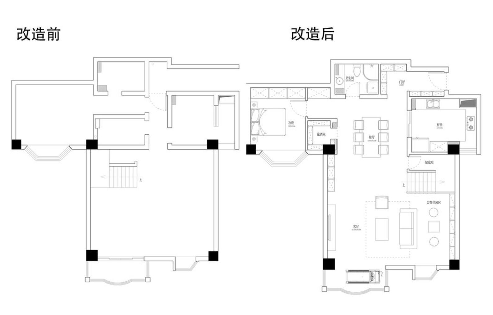 |原木风确实很耐看，她三年前装修的复式房，依然很有韵味