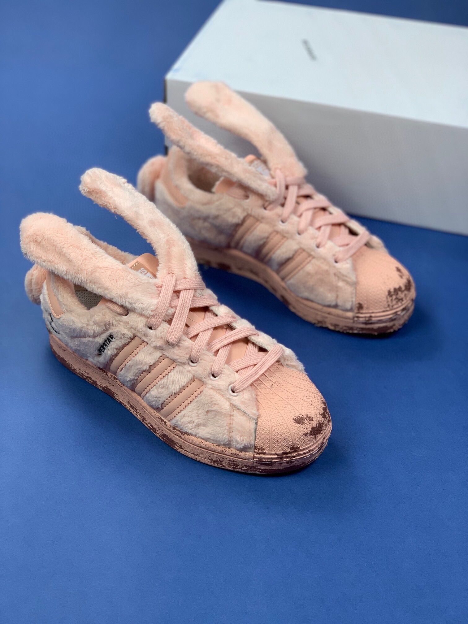 莆田鞋匠|Adidas originals Superstar Karoro 粉兔子