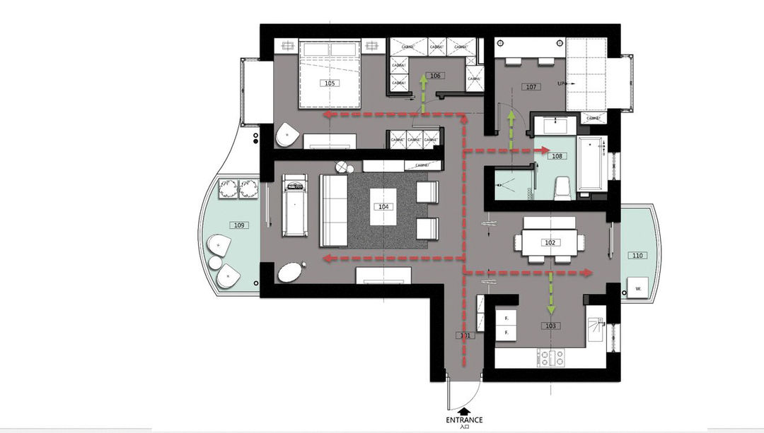 家居超人|年轻小夫妻的家，添加粉红色和圆形波点，满屋都是文艺青春的气息