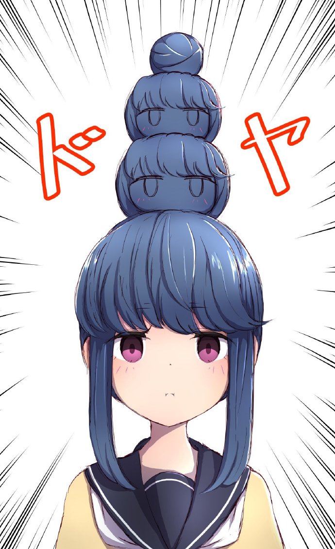 画师|动漫妹子有个丸子头，结果被画师大佬玩坏了，各种P图太秀了