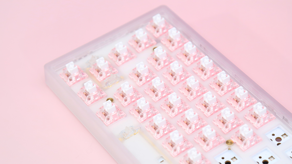 達爾優|達爾優Q糖軸圖賞簡評：粉白甜糖