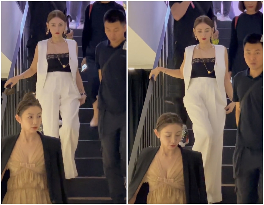 张柏芝|是化妆的问题吗？张柏芝最新生图曝光 你看她是不是很像黄圣依？