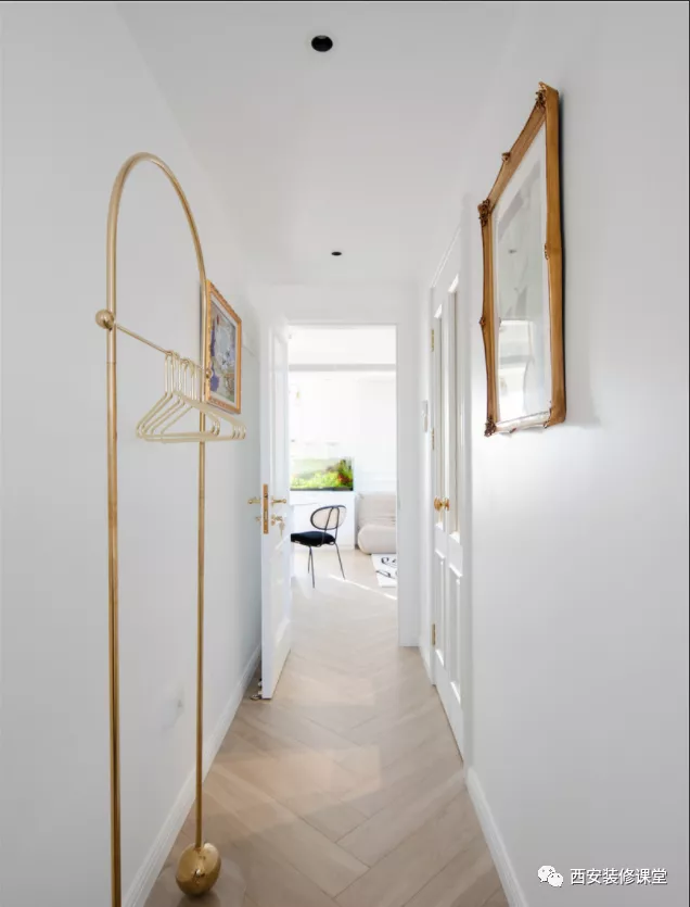 60㎡一室一厅法式小宅，两人的浪漫家