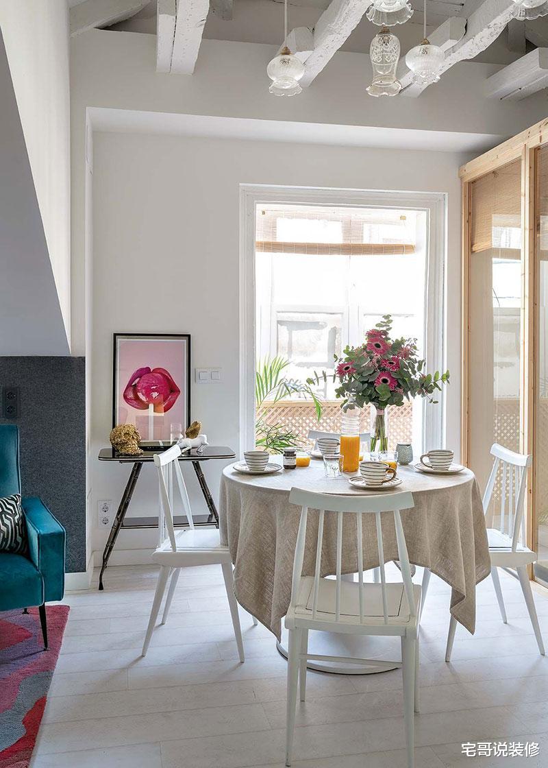 宅哥说装修|为了省钱,90后小姐姐买下45㎡破旧阁楼,改造后,变成温馨的家