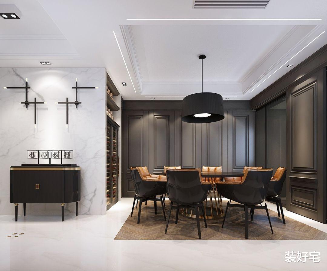 |220平方米的四居室，简约大气的风格，这才是理想派的生活！