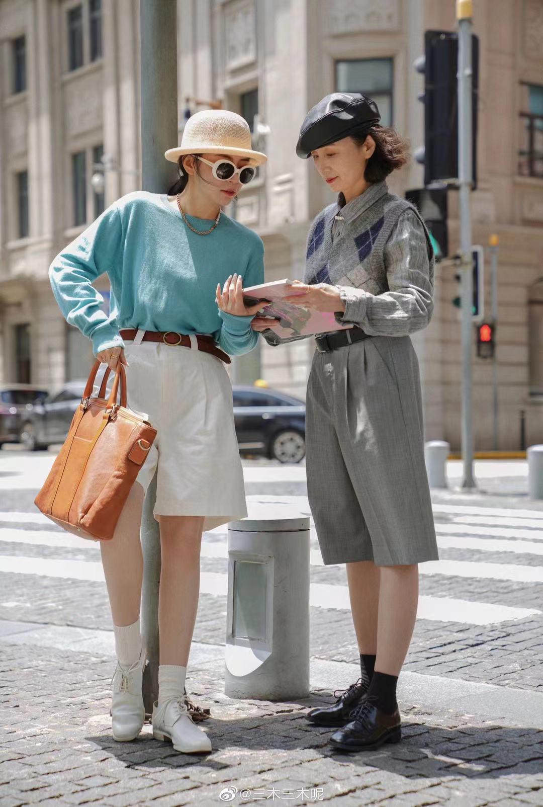 江南小蚂蚁|中年女人在职场只能穿长裤长裙?凉快的短裤也能穿得既正式又时髦